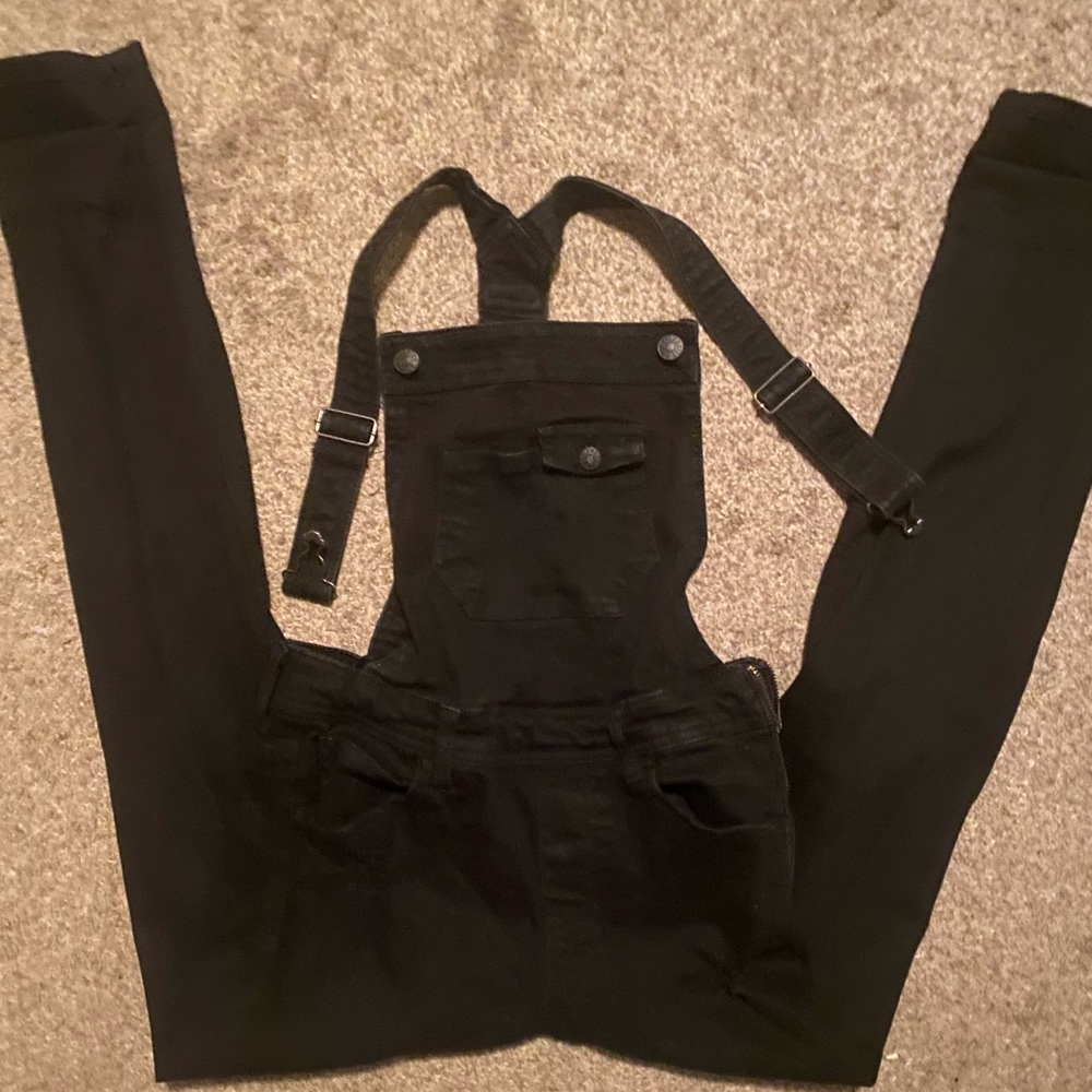 Distressed jumpsuit